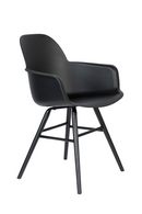 Contemporary Molded Armchair (2) | Zuiver Albert | Dutchfurniture.com