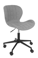 Gray Upholstered Office Chair | Zuiver OMG | OROA TRADE