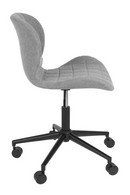 Gray Upholstered Office Chair | Zuiver OMG | OROA TRADE