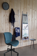 Blue Upholstered Bucket Office Chair | Zuiver OMG | Dutchfurniture.com