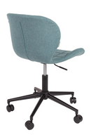 Blue Upholstered Bucket Office Chair | Zuiver OMG | Dutchfurniture.com