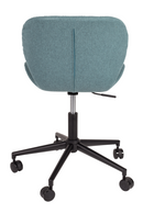 Blue Upholstered Bucket Office Chair | Zuiver OMG | Dutchfurniture.com