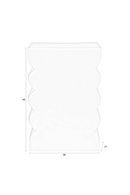 Scalloped Modern Stool | Zuiver Curves | Dutchfurniture.com