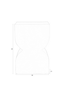 Hourglass Modern Stool | Zuiver Cones | Dutchfurniture.com