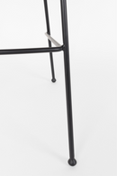Brown Leather Barrel Barstools (2) | Zuiver Feston | Dutchfurniture.com