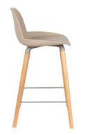 Molded Counter Stools (2) | Zuiver Albert Kuip | Dutchfurniture.com