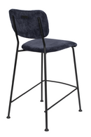 Dark Blue Counter Stools (2) | Zuiver Benson | DutchFurniture.com
