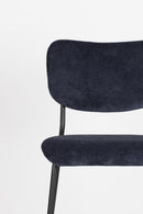 Dark Blue Counter Stools (2) | Zuiver Benson | DutchFurniture.com