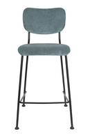 Gray Blue Counter Stools (2) | Zuiver Benson | DutchFurniture.com