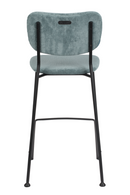 Gray Blue Counter Stools (2) | Zuiver Benson | DutchFurniture.com
