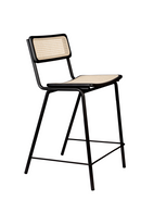Wood Framed Rattan Counter Stools (2) | Zuiver Jort | Dutchfurniture.com
