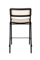 Wood Framed Rattan Counter Stools (2) | Zuiver Jort | Dutchfurniture.com