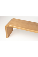 Oak Curved Bench | Zuiver Brave | Dutchfurniture.com