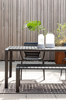 Aluminum Slatted Garden Bench | Zuiver Vondel | Dutchfurniture.com