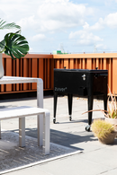Aluminum Slatted Garden Bench | Zuiver Vondel | Dutchfurniture.com