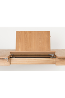 Extendable Natural Wood Dining Table (L) | Zuiver Glimps | DutchFurniture.com