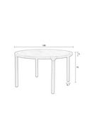 Natural Oak Dining Table | Zuiver Storm | Dutchfurniture.com