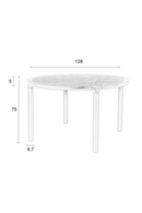 Black Round Dining Table | Zuiver Storm | Dutchfurniture.com