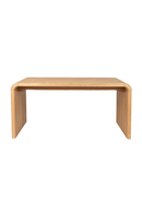 Oak Curved Dining Table | Zuiver Brave | Dutchfurniture.com