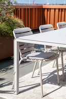 Rectangular Slatted Garden Table | Zuiver Vondel | Dutchfurniture.com