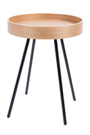 Removable Tray End Table | Zuiver Oak Tray | DutchFurniture.com