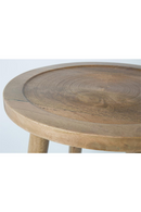 Carved Wooden Top End Table (S) | Zuiver Dendron | Dutchfurniture.com