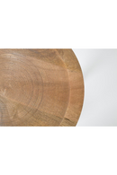 Carved Wooden Top End Table (L) | Zuiver Dendron | OROA TRADE