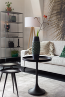 Black Trumpet Base End Table | Zuiver Jason | DutchFurniture.com