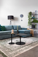 Round Black End Table (S) | Zuiver Snow | DutchFurniture.com
