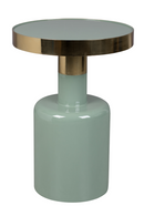 Green Enamel Sculptural Side Table | Zuiver Glam | DutchFurniture.com