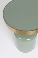 Green Enamel Sculptural Side Table | Zuiver Glam | DutchFurniture.com