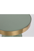 Green Enamel Sculptural Side Table | Zuiver Glam | DutchFurniture.com