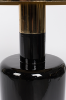 Black Enamel Sculptural Side Table | Zuiver Glam | DutchFurniture.com