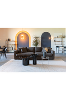 Black Pedestal Side Table | Zuiver Shiny Bomb | Dutchfurniture.com