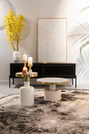 Round Enameled Coffee Table | Zuiver Glam | Oroatrade