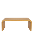 Oak Curved Coffee Table | Zuiver Brave | Dutchfurniture.com