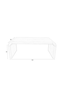 Oak Curved Coffee Table | Zuiver Brave | Dutchfurniture.com