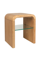 Oak Curved Side Table | Zuiver Brave | Dutchfurniture.com
