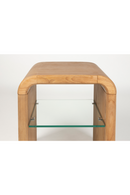 Oak Curved Side Table | Zuiver Brave | Dutchfurniture.com