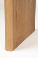 Oak Curved Side Table | Zuiver Brave | Dutchfurniture.com