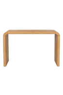 Oak Curved Console Table | Zuiver Brave | Dutchfurniture.com