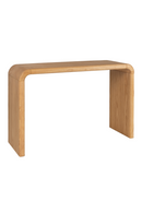 Oak Curved Console Table | Zuiver Brave | Dutchfurniture.com