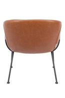 Brown Leather Lounge Chair | Zuiver Feston | Dutchfurniture.com