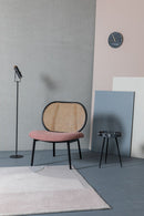 Pink Rattan Lounge Chair | Zuiver Spike | DutchFurniture.com