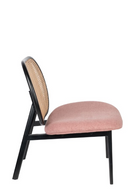 Pink Rattan Lounge Chair | Zuiver Spike | DutchFurniture.com