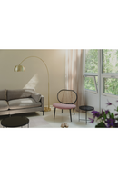 Pink Rattan Lounge Chair | Zuiver Spike | DutchFurniture.com