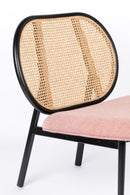Pink Rattan Lounge Chair | Zuiver Spike | DutchFurniture.com