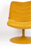 Upholstered Pedestal Lounge Chair | Zuiver Bubba | DutchFurniture.com