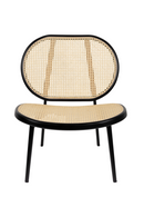 Webbed Rattan Lounge Chair | Zuiver Spike | Dutchfurniture.com