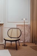 Webbed Rattan Lounge Chair | Zuiver Spike | Dutchfurniture.com